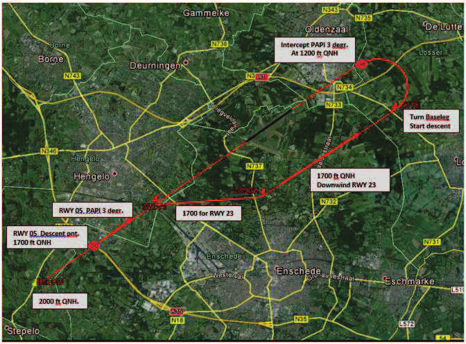 NLR-CR-2016-060 Figuur 2-3: VFR circuit voor