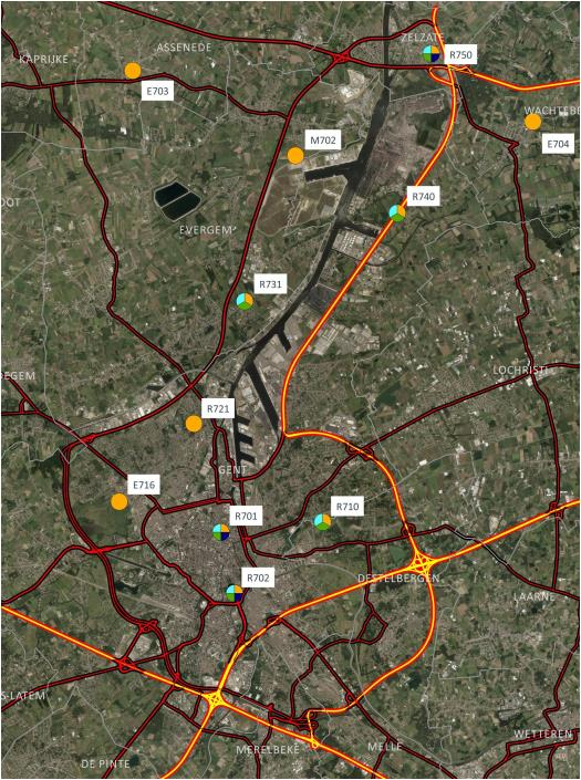 Beoordelen luchtkwaliteit in Gent en Gentse kanaalzone