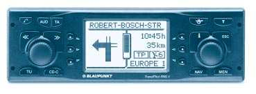 76 UW 306 IN DETAIL RADIO/NAVIGATIESYSTEEM "TRAVEL PILOT" N.B. : rijd niet terwijl het klepje geopend is. * Volgens uitvoering.