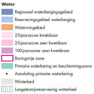 Water De Verordening ruimte strekt ertoe dat een aantal wateronderwerpen in gemeentelijke bestemmingsplannen worden opgenomen.