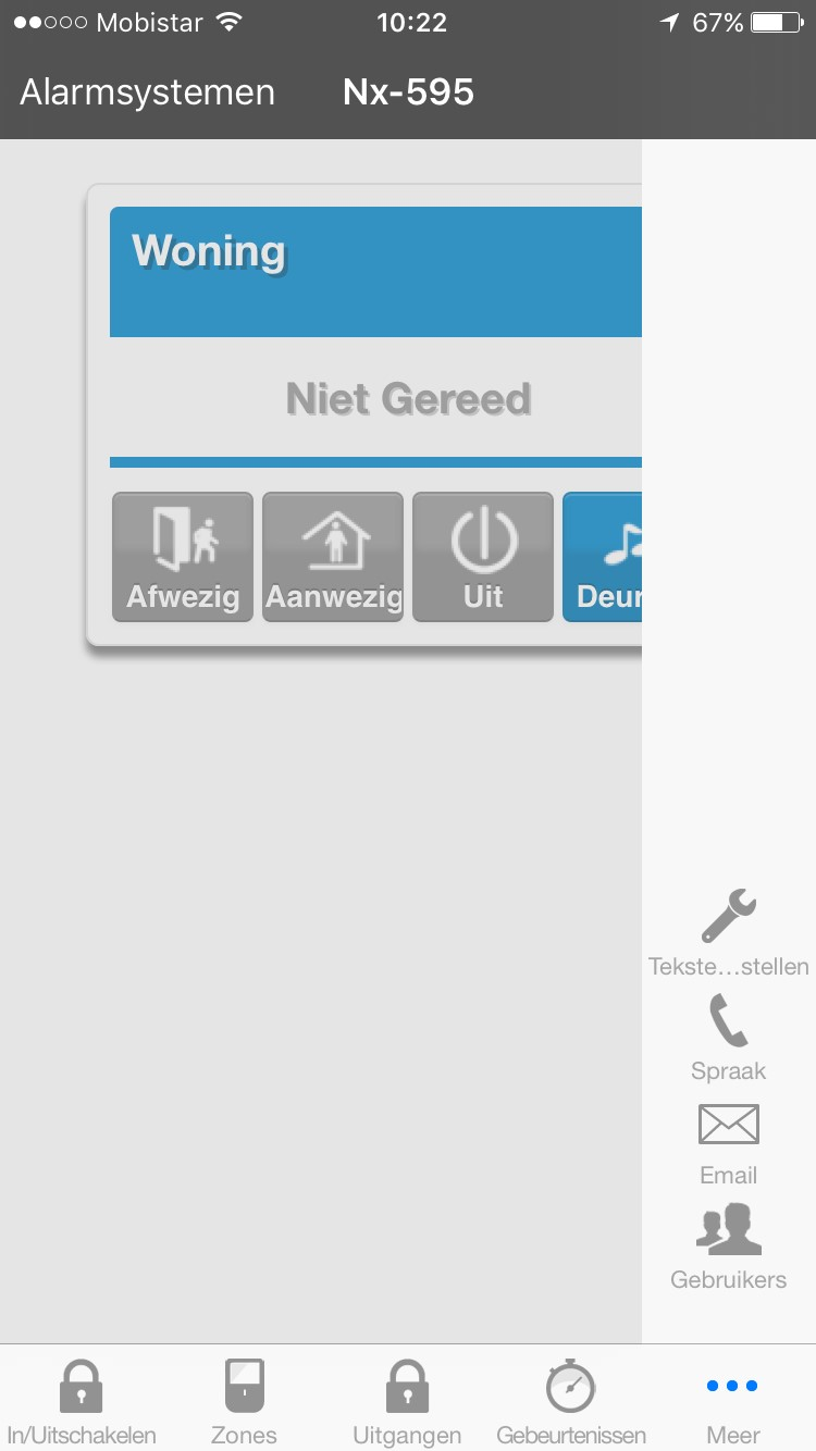 Open vervolgens de APP en ga naar het tabblad Email.