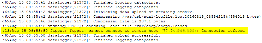 Aanpassen firewall in mbnet Om toegang te krijgen tot de FTP server moet de firewall beveiliging in de mbnet router op Normal Security gezet worden.