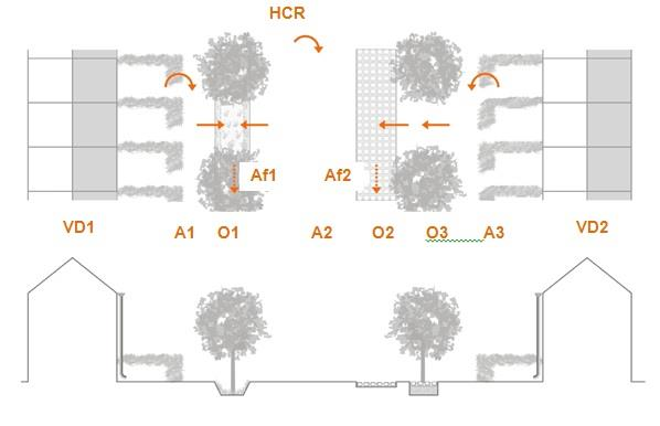 Met het renovatieproject van de laan wil men drie zaken verwezenlijken: een greppel plaatsen tussen het linkervoetpad en de rijweg (vermindering van de breedte van het voetpad tot 2 m); het wegdek