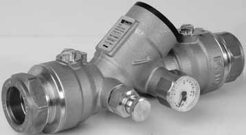 Ea cc 55.1 / CC 2 Standards The CC 55.1 was developed in conformance with EN1717. EA The Watts brass controllable check valve CC 55.
