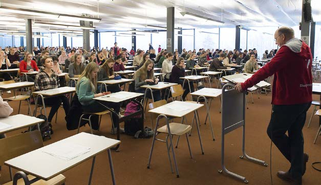 Selectiecriteria voor collegejaar 2017-2018 Gemiddelde overgangscijfers 5-6 VWO voor de verplichte vakken scheikunde, biologie, natuurkunde,