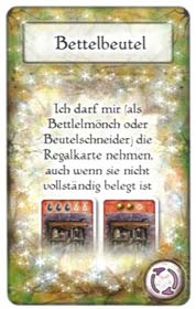 De magische capaciteiten ROLLENKAART MINDER Alle spelers, behalve ik, spelen deze etappe met één rollenkaart minder.