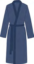 1621303 Badstof badjas kimono met capuchon petrol sauna (380 gr/m2) leverbaar
