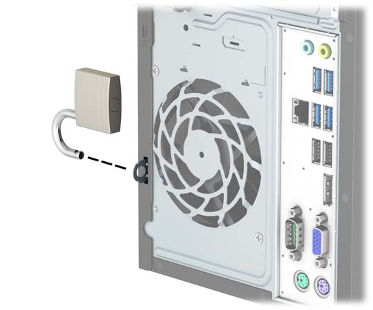 Hangslot Beveiligingsslot V2 voor HP Business PC 1.