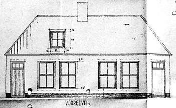 Op 15 feb.1894 leent Adriaan f.300,- tegen 5% van Fr. van den Bout op dit huis en de grond. (JCvdLdC) In 1897 volgt een hermeting, het wordt sectie M-1102, een huis met erf op 102 m2.