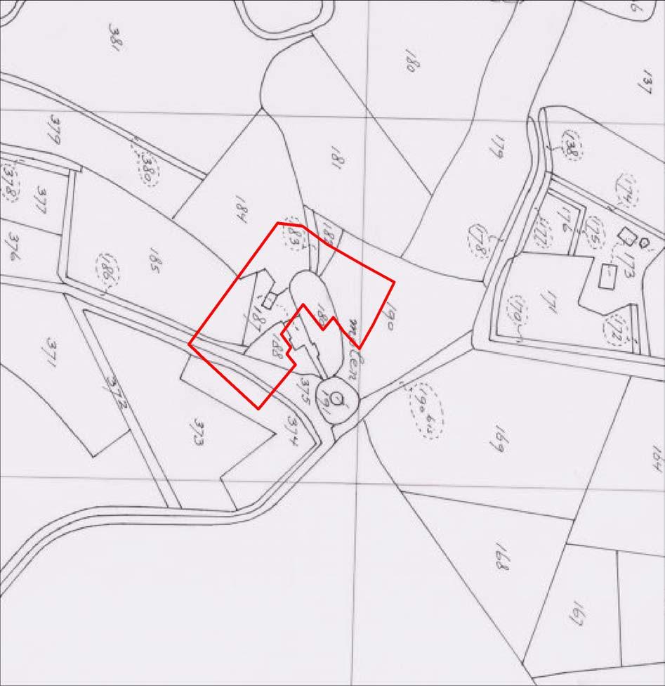 Archeologische onderzoek Stoutenburgerweg, terschuur, Gemeente Barneveld. ArcheoPro Rapport 877, Pagina 12 2.4 Historie De kadastrale kaart uit 1832 toont een sterk geperceleerd plangebied.