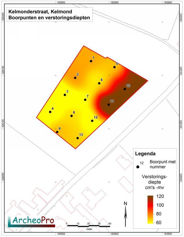 Archeologische onderzoek Kelmonderstraat, Kelmond, Gemeente Beek.