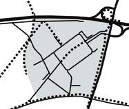 Met de Oude Rielseweg als ontginningsbasis, is het noordelijke deel volledig diagonaal verkaveld.