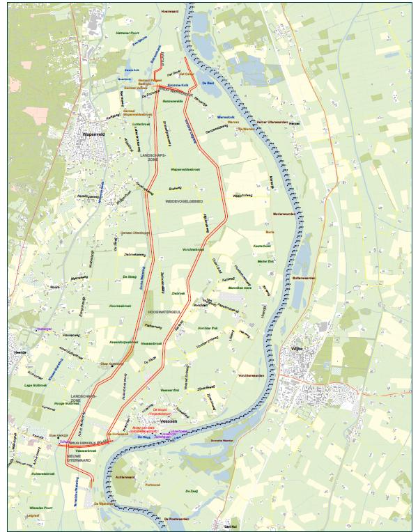 VW TM Rivierkunde definitief mei 2011 van circa 2,5 gve per hectare. Het gemiddelde aantal melkkoeien per bedrijf is bijna 70 koeien. In het gebied komen veel ondernemers met groeiwensen voor.