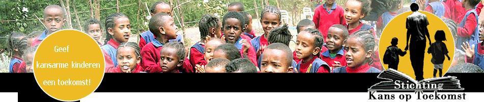 Het scholingsprogramma is succesvol In 2007 begon Kans op Toekomst met het ondersteunen van 30 kinderen in Addis Abeba, Ethiopië.
