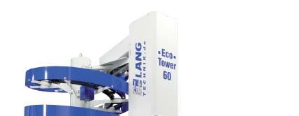 Voor alle behoeften de passende oplossing! Präge Fix techniek Eco Tower 60 Eco Compact 20 Eco Compact 10 Spantechniek Aantal pallets: 60 (77 mm) resp.