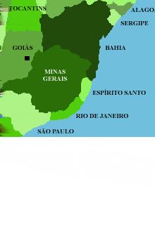 Veel mensen, veel energie Brazilië bestaat uit deelstaten. Hiervan vormen er vier de regio Zuidoost-Brazilië. Dat zijn Bahia, Espirito Santo, Minas Gerais, Rio de Janeiro en São Paulo.