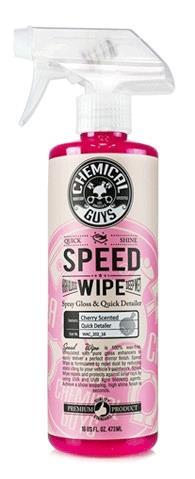 Speed Wipe 473 ml 12,95 Speed Wipe bestaat uit glansversterkende middelen om een perfect resultaat te krijgen. Speed Wipe is 100% vrij van wax.