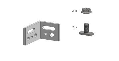 Kader hoekverbinding maken Wanneer de aluminium liggers niet vast bevestigd kunnen of mogen worden, dient een vormvast kader gemaakt te worden.