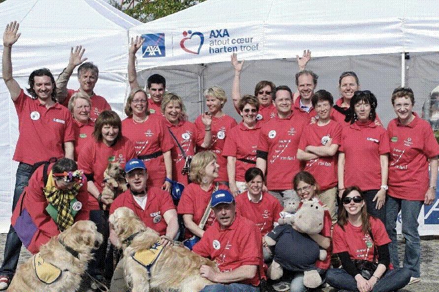 vrijwilliger in de plaatselijke verenigingen