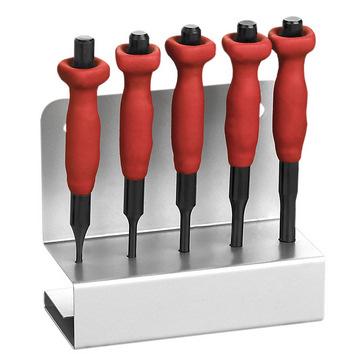 OUTILS DE FRAPPE DOORSLAGEN Chasses goupilles Air-grip sur stand Doorslagen Air-grip in houder Avec poignée Air-grip Met Air-grip handvat 70-1280-ST5 Dim Afm.