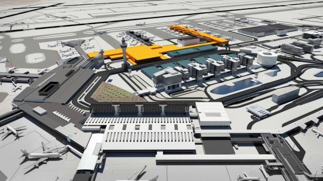 Schiphol uitbreiding 2018 A Terminal en Pier 2017 Tijdelijke extra vertrekhal Spookgehinderden