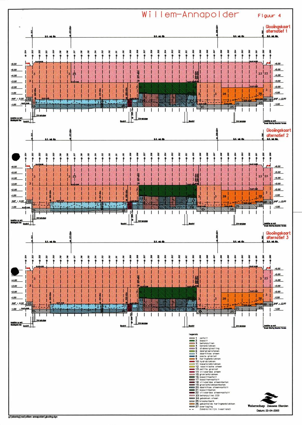 Wi Ilem-Annapolder Figuur 4, oo.."k, or,."... alternatief Ut 1. f f I I I I_.m...... Glooüngskaart alternatief 2 u... Ut 1 I "'_.. I I I_.m...,... 1 rn"",,"9"""'"... alternatief i f f I 'esas 1 _2 1-.