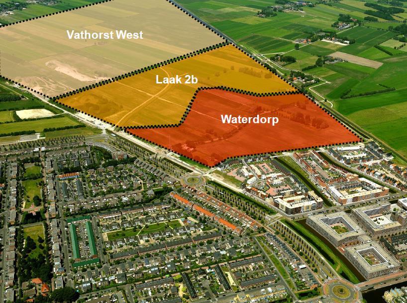 5 Laak 2b/Vathorst West Programma Laak 2b: - 60 sociale huur - 320 koopwoningen - 35