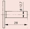 3,00 21ZB231 Vlakke achterwand 2 (waterproof S type) a = 2,5 8,00 100836 Vlakke achterwand 3/ 4 a = 3 4,00 190561 chterwand met centraal opspanoor 1 (1) a = 5 9,00 101210 chterwand met centraal