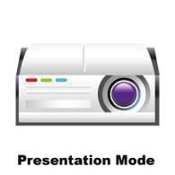 21 Presentation mode (Presentatiemodus)