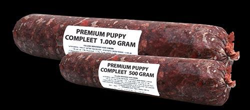 Premium Puppy Compleet * Vers Vlees enkel ophalen tijdens Magazijnverkoop. Premium Puppy Compleet is een 100% Complete voeding speciaal afgestemd op de voedingsbehoefte van puppy s van alle rassen.