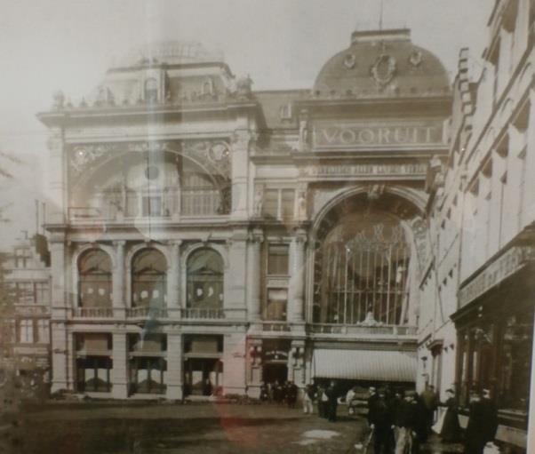 Op de WT van 13ne had Vooruit een paviljoen waar