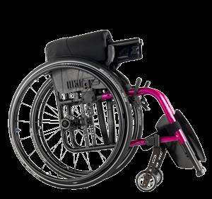 Dit, samen met het lichte gewicht, maakt deze rolstoel eenvoudig hanteerbaar en vervoerbaar.