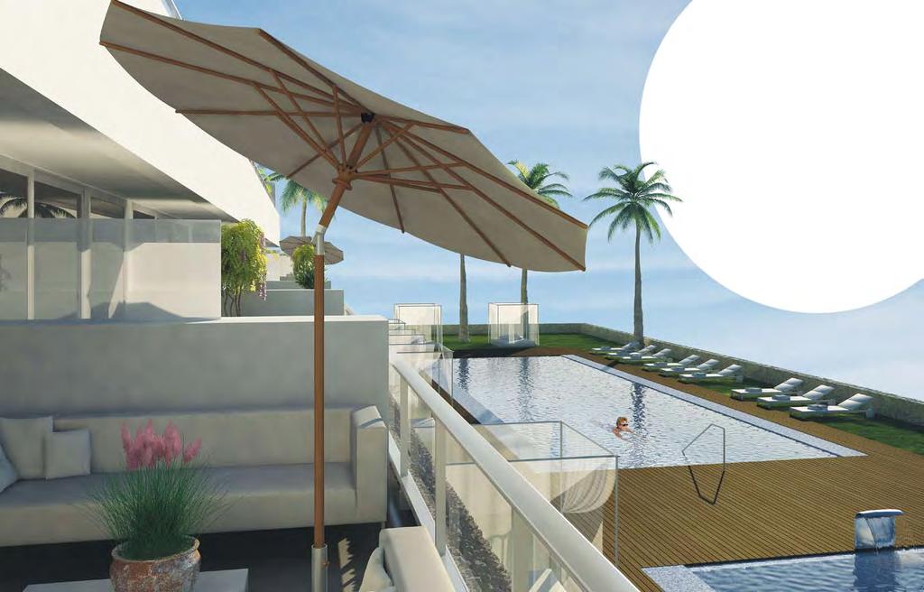Elke ochtend, bij het openen van de gordijnen, herinnert de Atlantische horizon u aan de luxe van het leven in Caleta Palms Resort.