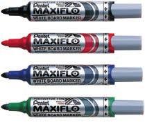 8 Viltstiften VILTSTIFTEN VOOR WHITEBOARD PENTEL WHITEBOARDSTIFT MWL5M Whiteboardmarker met vloeibare inkt en spits toelopende schrijfpunt.