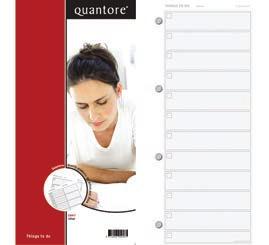 A5 210x148mm 235614 QUANTORE THINGS-TO-DO-TODAY Het Things to do Today-boek is een ideaal hulpmiddel bij de