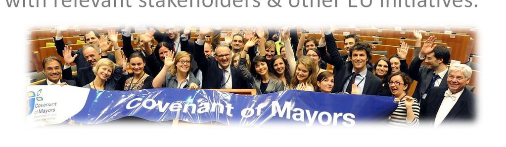 Mayors Adapt Visibility and communication on cities commitment, notably on the respective initiative website Practical support in the form of a helpdesk for operational questions, information and