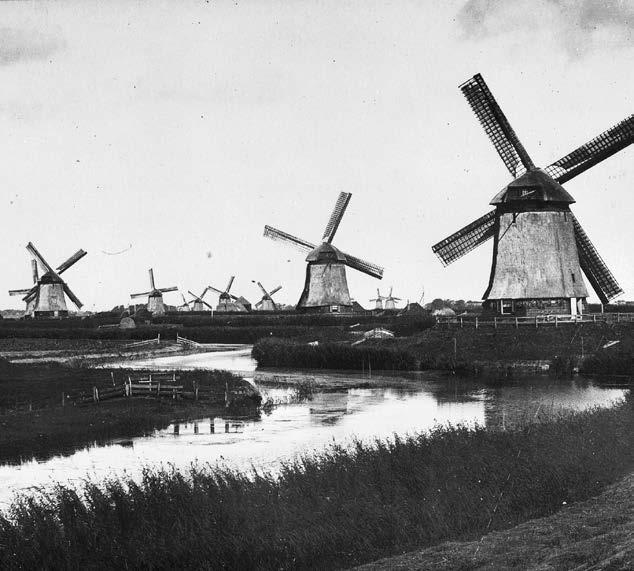 Veenlandschappen en droogmakerijen Windenergie: voor droogmakerijen Toen Windenergie: voor droogmakerijen Dankzij nieuwe technieken worden in de