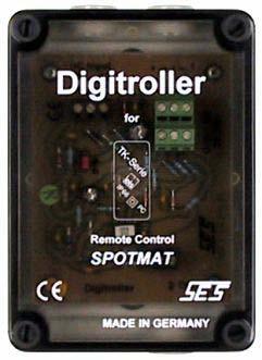 DIGITROLLER IP65/66 DIGITROLLER IP65/66 De DIGITROLLER biedt de mogelijkheid de Remote Control te bedienen met drukknoppen.
