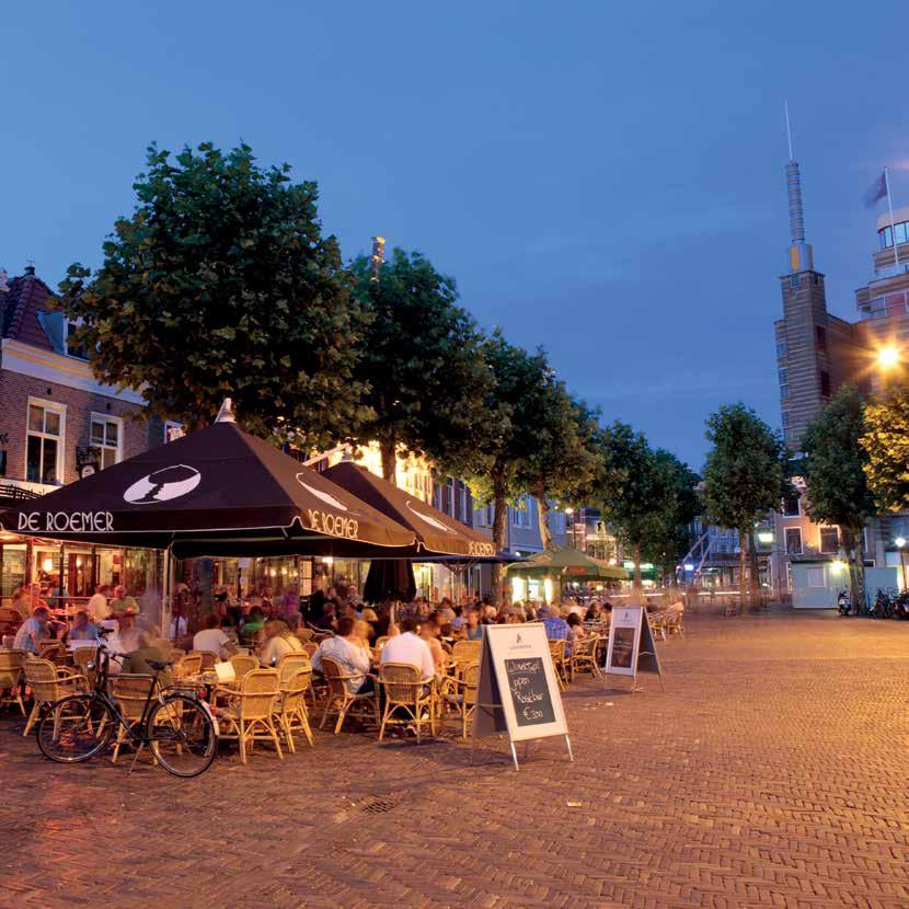 De sfeervolle binnenstad van Haarlem kenmerkt zich door de vele monumentale gebouwen,