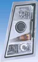 tegen eerlijke prijzen H4-grootlicht elk 139, 50 met knipperlicht, grootlicht en parkeerlicht Voertuigtype Volvo FH/FM, 2002- Uitvoering Sokkel H7/H7/PY21W/W5W Spanning 24 V voor voertuigen met