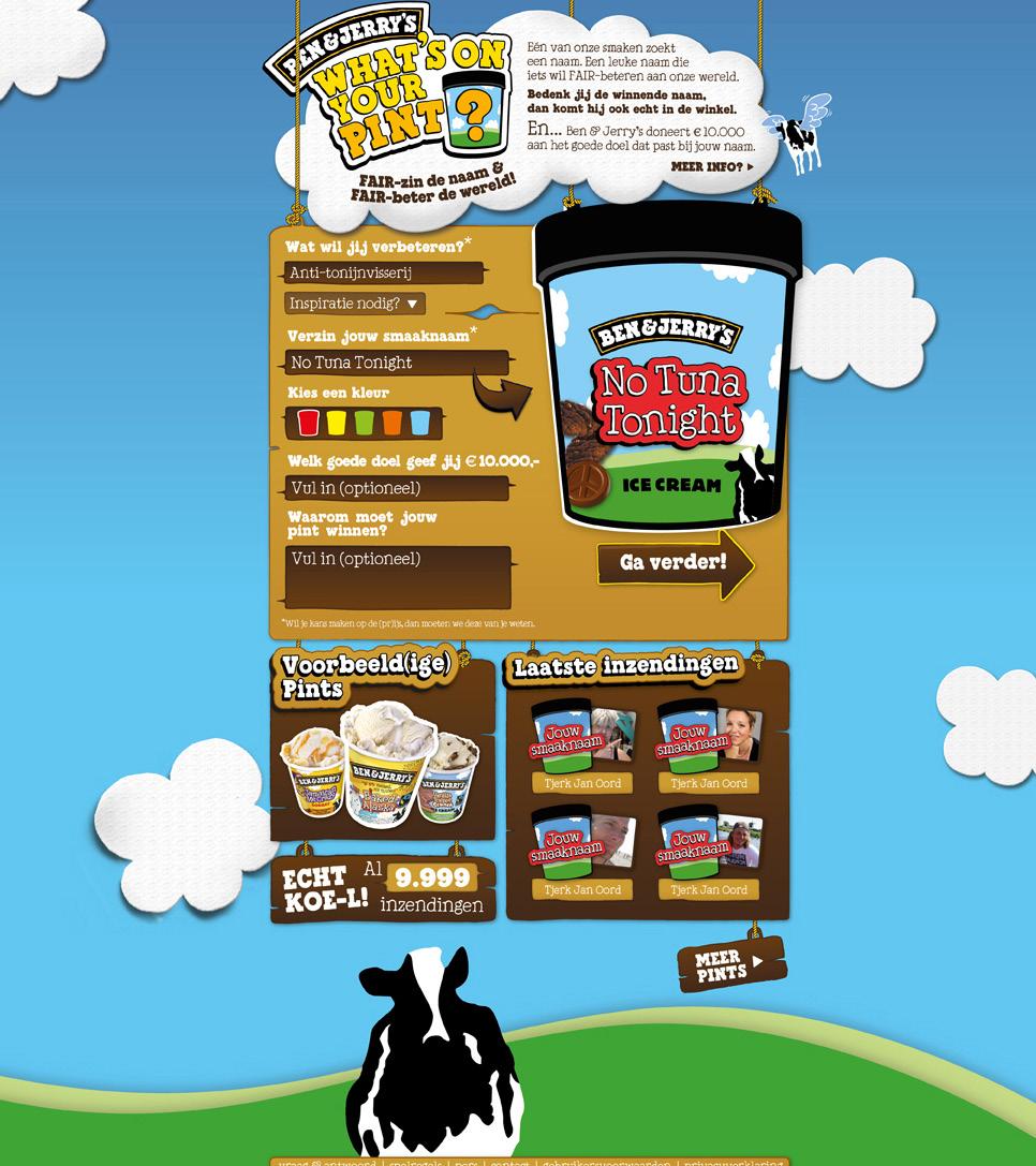 BEN & JERRY S WHAT S ON YOUR
