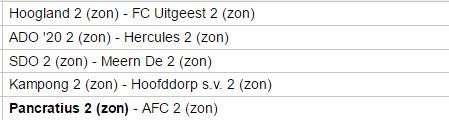 HOOFDKLASSE