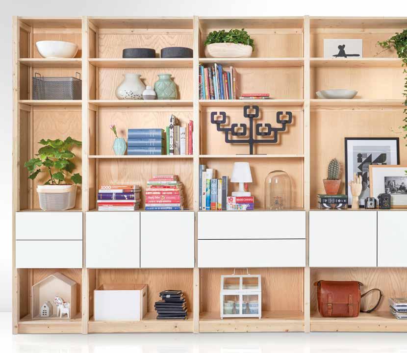 Van tv-kast tot boekenkast Op de eerste plaats is Original de ideale boekenkast. Daarnaast is een Original boekenkast modulair en flexibel.