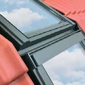 SPECIALE GOOTSTUKKEN ERN-H voor 2 dakramen geplaatst aan weerszijden van het dak, geprofileerde dakbedekking tot 90 mm profielhoogte KMV mansarde combinatie, geschikt voor geprofileerde dakbedekking