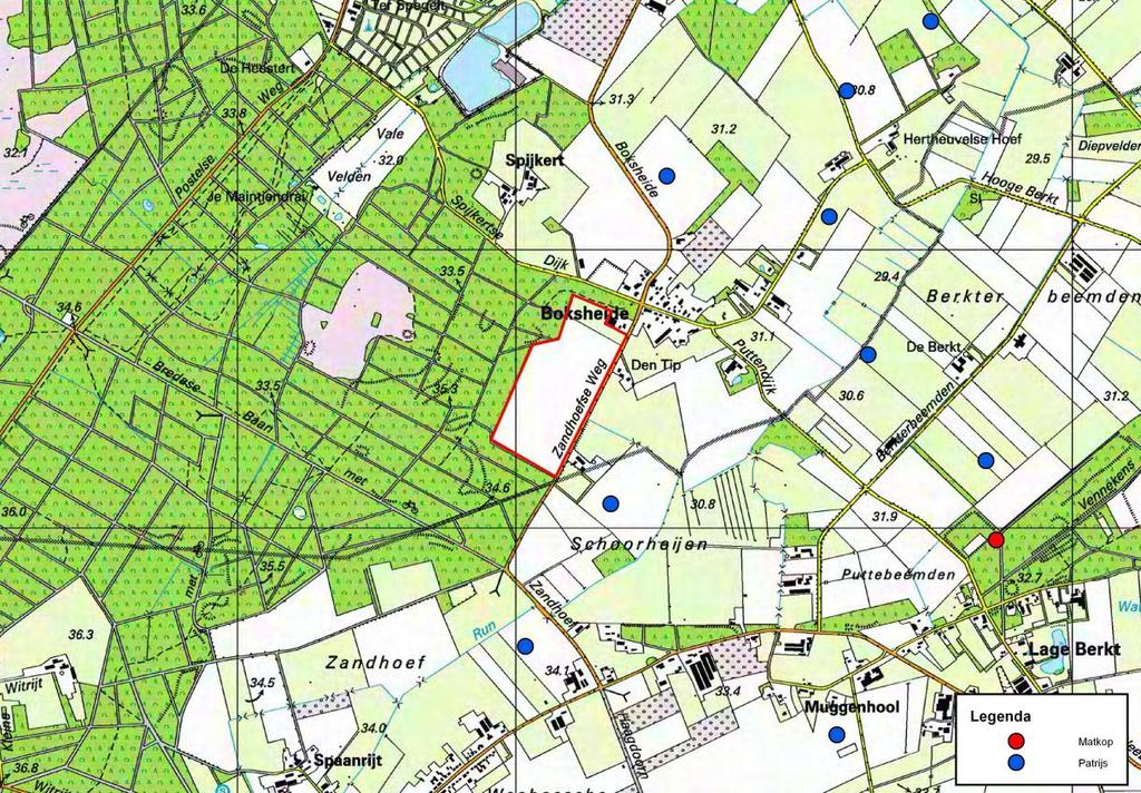 Blad - 12-2.7 Fauna Voor de fauna is er gebruik gemaakt van inventarisatiegegevens uit de provinciale database.