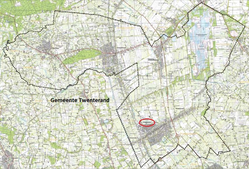 Introductie In 2002 fuseerde de Overijsselse gemeente Vriezenveen met een aantal omliggende plaatsen tot de nieuwe gemeente Twenterand.