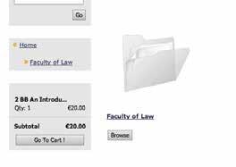 Browse A A Selecteer de faculteit 2 Select faculty Klik bij de gewenste faculteit op de knop