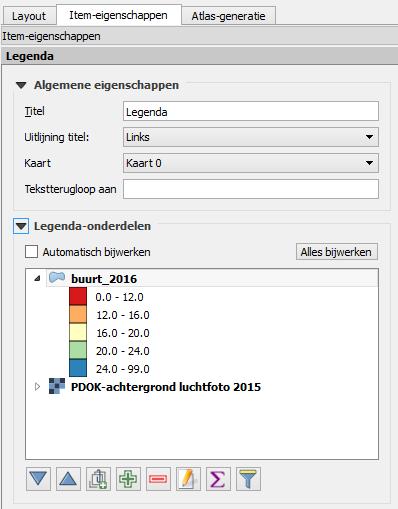 Zet onder de Itemeigenschappen het vinkje bij Automatisch bijwerken uit. Een rij die geselecteerd is, kan na het klikken op aangepast.