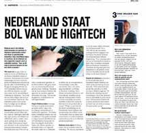 RTL Z en vakmedia. Het is nu wel zaak om lef en ambitie te tonen om Nederland uit te laten groeien tot dé digitale industriële hotspot van de wereld.