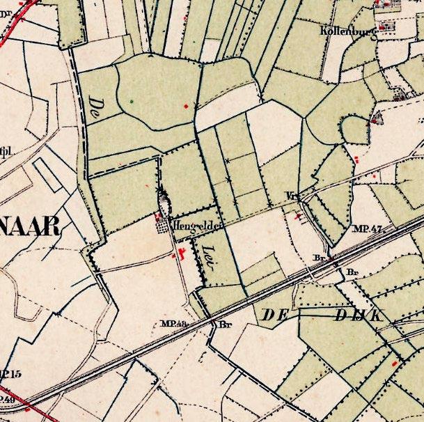 Verandering ten opzichte van de huidige ruimtelijk landschappelijke situatie De reconstructie van de Hengelder vindt